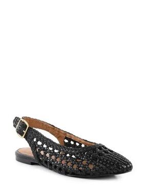 Seychelles Avalon Woven Slingback Flats Size 9.5
